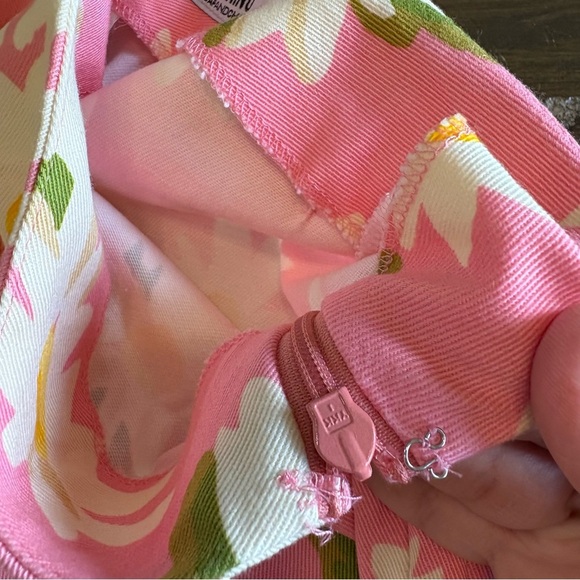 Moschino Cheap And Chic Daisy Floral Print Pants Cropped Festival Hippie Boho - Picture 5 of 12